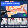 Bezprzewodowy irygator do uszu USB-C – 4 tryby, 10 końcówek, zbiornik 200 ml