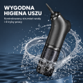Bezprzewodowy irygator do uszu USB-C – 4 tryby, 10 końcówek, zbiornik 200 ml