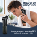 Bezprzewodowy irygator do uszu USB-C – 4 tryby, 10 końcówek, zbiornik 200 ml