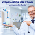 Elektryczny irygator do uszu – zestaw do płukania i higieny przewodu słuchowego