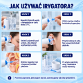 Elektryczny irygator do uszu – zestaw do płukania i higieny przewodu słuchowego
