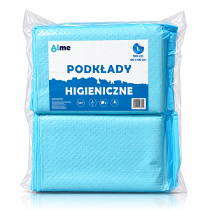 Podkłady higieniczne 60 × 60 cm, 100 szt. – 6-warstwowe maty chłonne