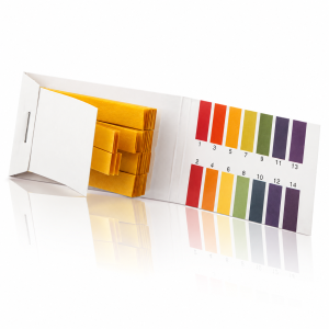 Papierki lakmusowe pH 1–14 – paski do pomiaru pH, 80 szt.
