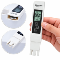 Miernik wody TDS EC 3w1 z termometrem – tester do osmozy i akwarium