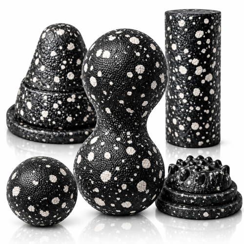 Zestaw do masażu EPP 5w1 – mini roller, piłka, duoball i masażery punktowe