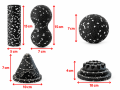 Zestaw do masażu EPP 5w1 – mini roller, piłka, duoball i masażery punktowe