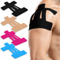 Plastry kinezjologiczne na bark FootService – gotowe tejpy, 4 sztuki
