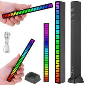 Listwa Panel Lampka LED RGB Inteligentna - świecąca w rytm muzyki DISCO