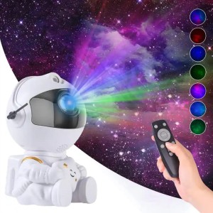 PROJEKTOR GWIAZD ASTRONAUTA BIAŁY