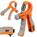 Ściskacz do ćwiczeń rąk dłoni z licznikiem z regulacją 10-60kg gripper trenażer