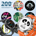 Smartwatch V21 z latarką 100+ trybów aktywności sportowy zegarek męski