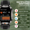 Smartwatch V17 wodoodporny latarka 100+ trybów zegarek sportowy