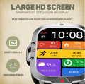 Smartwatch V17 wodoodporny latarka 100+ trybów zegarek sportowy