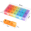 Pojemnik na leki kasetka organizer 7 dni tygodniowy 3 pory dnia