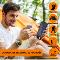 Powerbank zasilany energią słoneczną solarny survival 8000 mAh