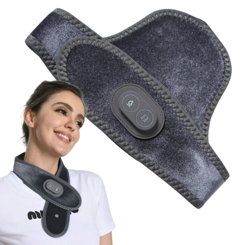 Opaska masażer na ból karku szyji rozgrzewająca masująca usb