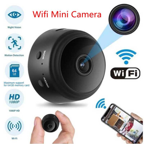 Kamera MINI noktowizyjna WWiFi ukryta bezprzewodowa tryb nocny