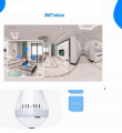 Mini kamera Full HD Szpiegowska WiFi Żarówka LED monitoring
