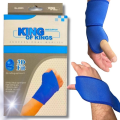 Ściągacz opaska orteza stabilizator na nadgarstek BLUE-treningowa