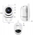 Kamera niania wifi z dwukierunkowym interkomem