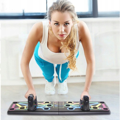 Deska uchwyty do pompek ćwiczeń push up board 14w1