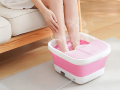 Masażer do stóp podgrzewany miska pedicure z rolkami masującymi spa stóp