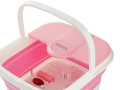 Masażer do stóp podgrzewany miska pedicure z rolkami masującymi spa stóp