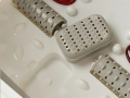 Masażer do stóp podgrzewany miska pedicure z rolkami masującymi spa stóp