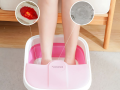Masażer do stóp podgrzewany miska pedicure z rolkami masującymi spa stóp