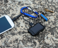POWERBANK ZASILANY ENERGIĄ SŁONECZNĄ SOLARNY BRELOK DO KLUCZY LATARKA