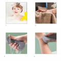 Gąbka złuszczająca martwy naskórek do kąpieli  Body Scrubber peeling ciała SPA