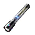 Latarka taktyczna mocna akumulatorowa LED z funkcją POWERBANK Zoom USB C