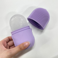 Masażer lodowy do twarzy silikonowy Ice Roller chłodzący liftingujący
