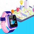 Zegarek SMARTWATCH dla dzieci Z KAMERĄ Z PRZODU Z GPS  różowy
