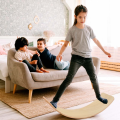 Deska do ćwiczeń balansowa balansująca bujak kołyska Montessori