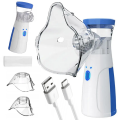 Inhalator nebulizator siateczkowy mesh przenośny bezprzewodowy cichy maska inhalacji