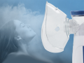 Inhalator nebulizator siateczkowy mesh przenośny bezprzewodowy cichy maska inhalacji