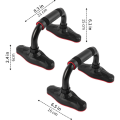Uchwyty do pompek Push Up Bars PRO – antypoślizgowe, ergonomiczne, zestaw 2 szt