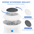 Elektryczny pilnik do pięt USB – frezarka do stóp, tarka do usuwania zrogowaciałego naskórka