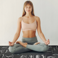 Mata do jogi fitness pilates – 28 pozycji | antypoślizgowa