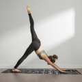 Mata do jogi fitness pilates – 28 pozycji | antypoślizgowa