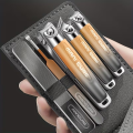 Zestaw do manicure w eleganckim etui – kompaktowy i stylowy