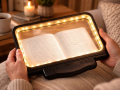 Lupa podświetlana LED do czytania 2,5x – poręczna, 3 tryby światła, ładowanie USB