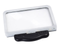 Lupa podświetlana LED do czytania 2,5x – poręczna, 3 tryby światła, ładowanie USB