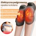 Opaska z masażerem i podgrzewaniem na bolące kolana i stawy