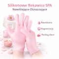 Silikonowe rękawice SPA nawilżające i złuszczające – premium pielęgnacja dłoni | efekt medyczny