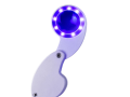 Lupa jubilerska 60x LED UV USB składana – precyzyjna lupa powiększająca premium do czytania i diagnostyki