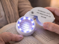 Lupa jubilerska 60x LED UV USB składana – precyzyjna lupa powiększająca premium do czytania i diagnostyki