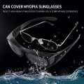 FootService Okulary do jazdy nocnej HD Vision 3w1 – antyodblaskowe, na okulary korekcyjne