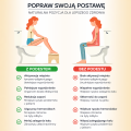 FootService Ergonomiczny podnóżek bambusowy 2w1 – regulowany, ortopedyczny podnóżek pod biurko
